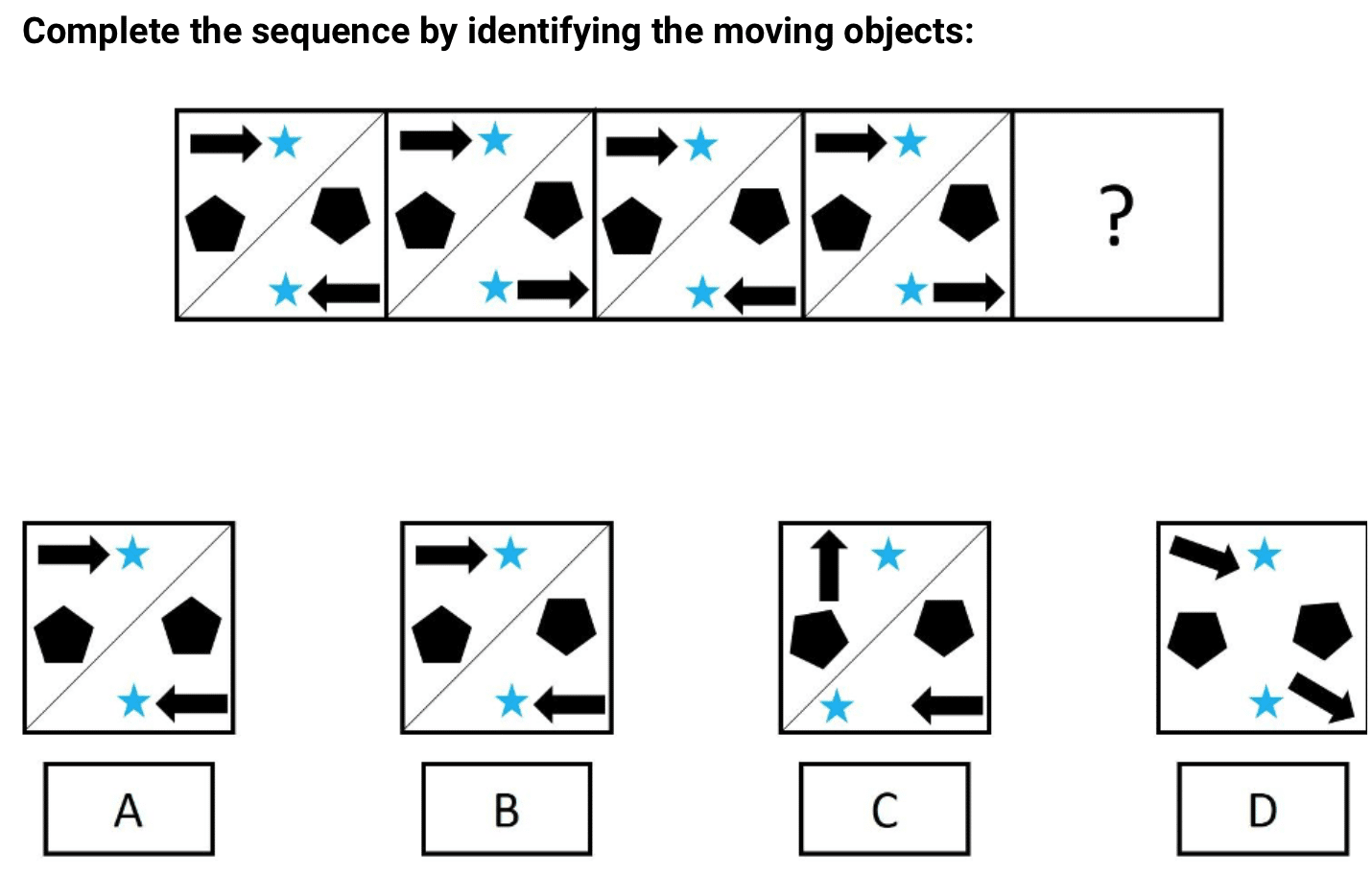 Abstract Reasoning Sample Practice Question